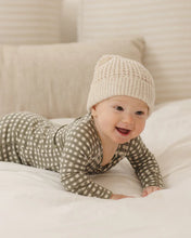 Load image into Gallery viewer, Quincy Mae Bamboo Zip Footie || Forest Check