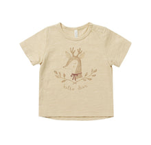 Load image into Gallery viewer, Rylee + Cru basic tee || hello deer