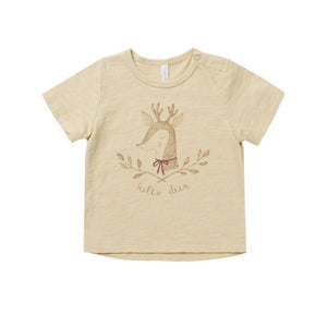 Rylee + Cru basic tee || hello deer