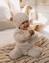 Load image into Gallery viewer, Bear Beanie | Oatmeal