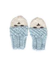 Load image into Gallery viewer, Bear Infant Mittens | Blue