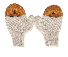 Load image into Gallery viewer, Bear Mittens | Oatmeal