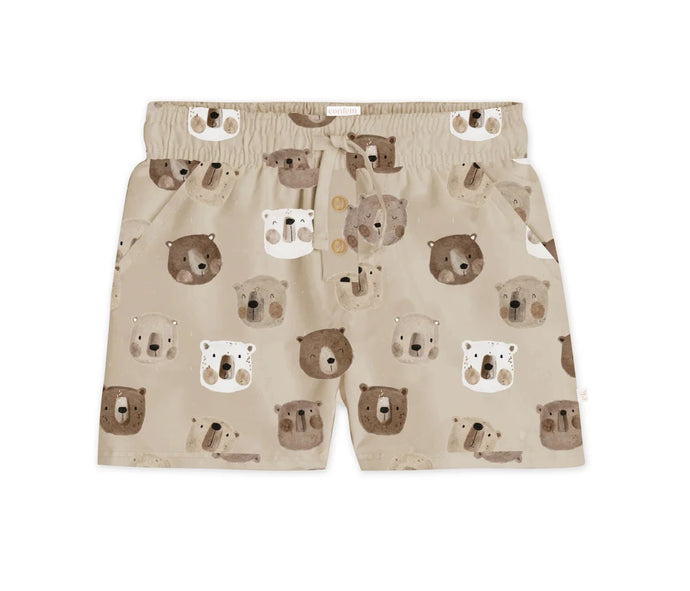 confetti kidz Comfy Shorts - Beary Cute