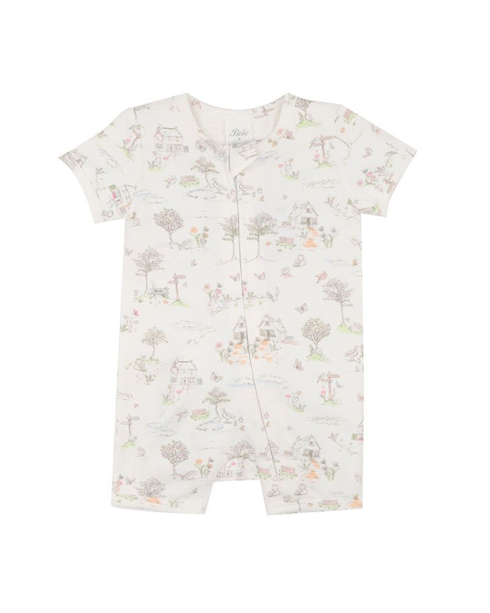 Bébé Beatrice Organic SS Zipsuit