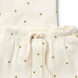 wilson + frenchy Short Sleeved Pyjamas | Bee Mine