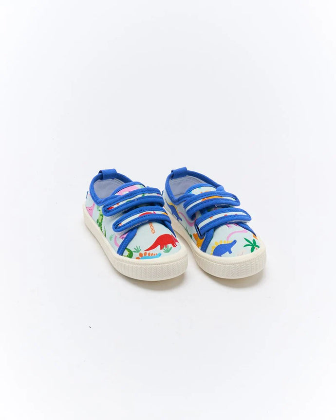 Walnut Melbourne Ben Canvas - Rainbow Dino