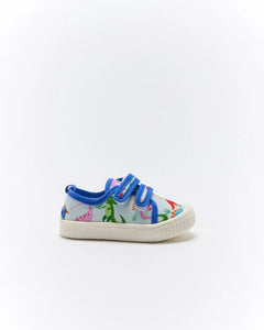 Walnut Melbourne Ben Canvas - Rainbow Dino