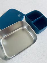 Load image into Gallery viewer, Cuddle Bug &amp; Co Stainless Steel Bento Box | Blueberry