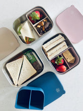 Load image into Gallery viewer, Cuddle Bug &amp; Co Stainless Steel Bento Box | Cherry