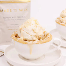 Load image into Gallery viewer, Made To Milk Blondie Mug Cake - Single Serve
