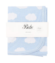 Load image into Gallery viewer, Bébé Blue Cloud Jacquard Bunny Rug
