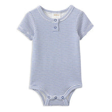 Load image into Gallery viewer, Milky Rib Bubbysuit | Blue Rib