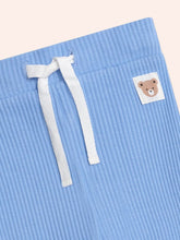 Load image into Gallery viewer, Huxbaby Blue Rib Leggings