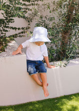 Load image into Gallery viewer, Acorn Soft Jersey Bucket Hat | Blue Sprinkle