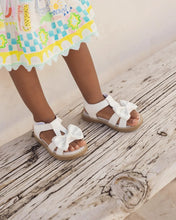 Load image into Gallery viewer, Walnut Melbourne Bluebell Sandal | White