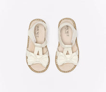 Load image into Gallery viewer, Walnut Melbourne Bluebell Sandal | White