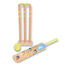 Load image into Gallery viewer, BLUEY Wooden Cricket Set
