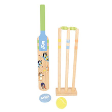 Load image into Gallery viewer, BLUEY Wooden Cricket Set