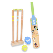 Load image into Gallery viewer, BLUEY Wooden Cricket Set