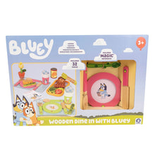 Load image into Gallery viewer, BLUEY Wooden Dine In With Bluey Set