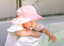 Load image into Gallery viewer, Acorn Wide Brim Bucket Hat | Blush