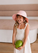 Load image into Gallery viewer, Acorn Wide Brim Bucket Hat | Blush