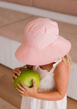 Load image into Gallery viewer, Acorn Wide Brim Bucket Hat | Blush