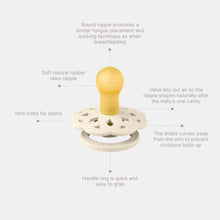 Load image into Gallery viewer, BIBS Dummies - Round | BOHEME | GLOW