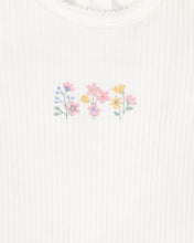 Load image into Gallery viewer, Bébé Bonnie Organic Embroidered Bodysuit