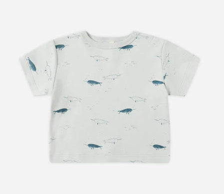 Quincy Mae Boxy Tee || Narwhals