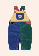 Load image into Gallery viewer, HUX Colour Block Cord Overalls