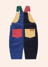 Load image into Gallery viewer, HUX Colour Block Cord Overalls