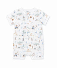 Load image into Gallery viewer, Brady Organic SS Zip Romper