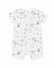 Load image into Gallery viewer, Brady Organic SS Zip Romper