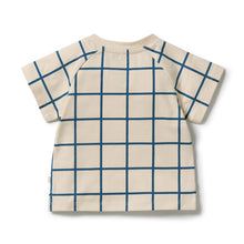 Load image into Gallery viewer, wilson + frenchy Organic Tee | Blue Check