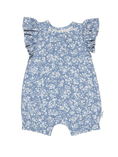 Huxbaby Floral Lake Bubble Onesie