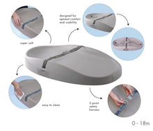 Load image into Gallery viewer, Bumbo Changing Pad - Cool Grey