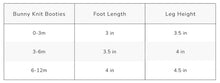 Load image into Gallery viewer, Quincy Mae Bunny Knit Booties || Ecru