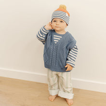 Load image into Gallery viewer, Cable Vest | Navy