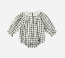 Load image into Gallery viewer, Quincy Mae Callie Romper || Forest Check