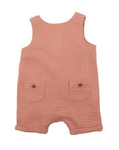 Load image into Gallery viewer, Bébé Caramel Crinkle Romper