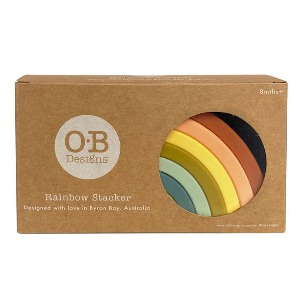 ob Designs Silicone Rainbow Stacker