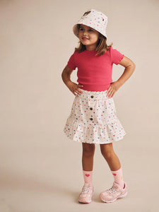 HUXBABY Cherry Rib Tee