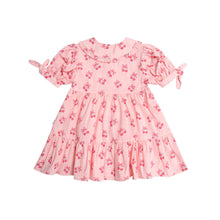 Load image into Gallery viewer, HUXBABY Cherry Pie Tiered Smock Dress
