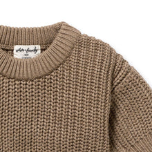 Load image into Gallery viewer, wilson + frenchy Organic Knitted Jumper | Chestnut