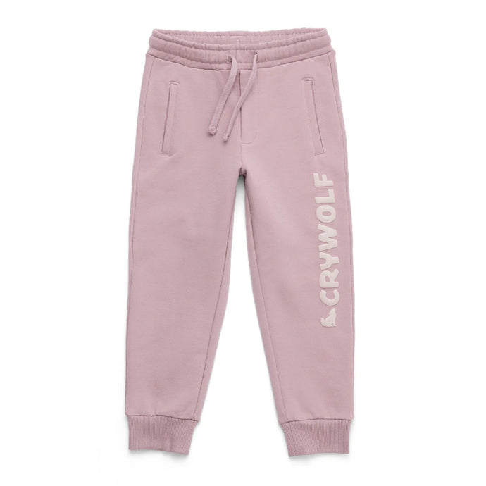 CRYWOLF Chill Track Pant - Dusty Mauve