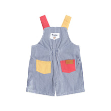 Load image into Gallery viewer, HUXBABY Classic Stripe Short Overalls