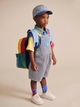 Load image into Gallery viewer, HUXBABY Classic Stripe Short Overalls