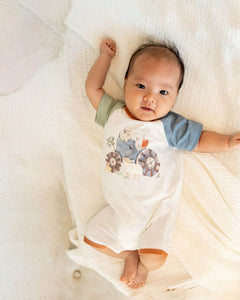 Bébé Clayton Farm Scene SS Romper