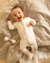 Load image into Gallery viewer, Bébé Cloud Jacquard LS Onesie